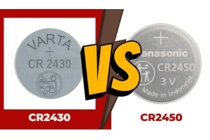 CR2430 против CR2450 Батарея: размер, характеристики батареи, приложения