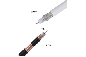 Различия между коаксиальными кабелями RG6 и RG11