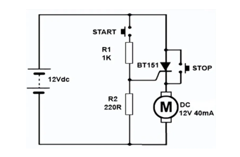 Fig.2 BT151 SCR Work