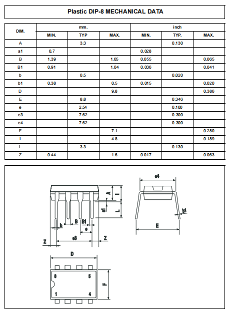 LM311N Package