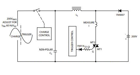 BTA16-600B Test Circuit