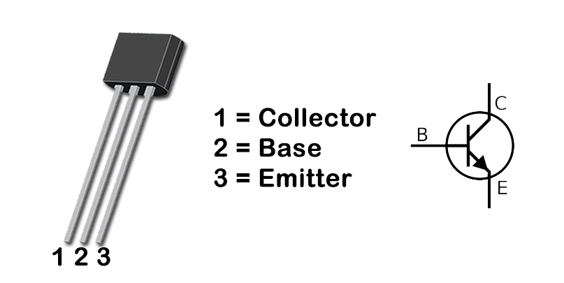 BC546 NPN Transistor Pinout